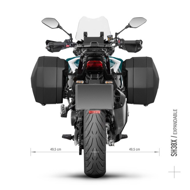 Support valises latérales Shad 3P SYSTEM (B0TR96IF) Benelli 902 TRK