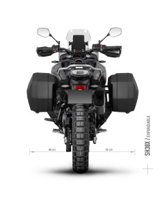 Support valises latérales Shad 3P SYSTEM (COMT85IF) CF Moto 800-1000 MTX 2