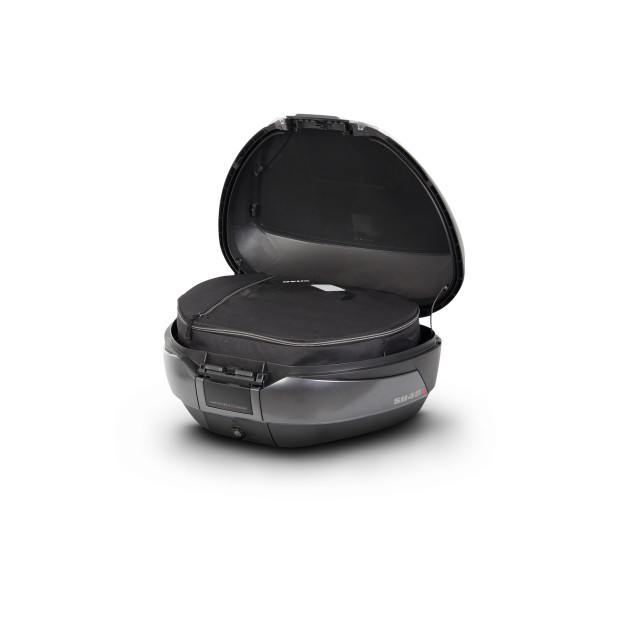 Kit Top Case et dosseret Shad SH48 - Gris