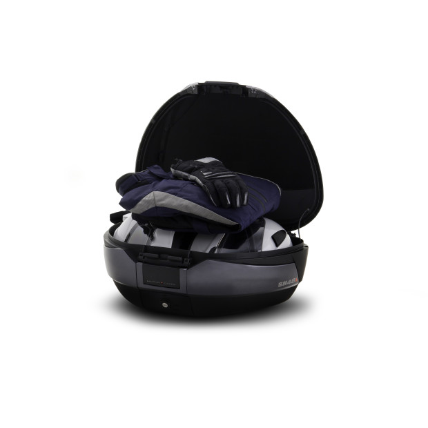 Kit Top Case et dosseret Shad SH48 - Gris