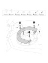 Bride Shad CLICK SYSTEM H011CS Honda MSX 125 GROM