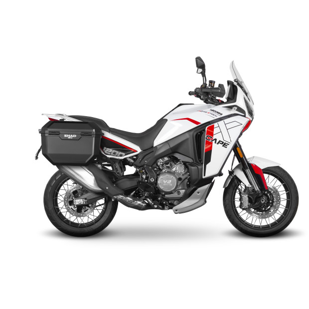 Support valises latérales Shad 4P SYSTEM Moto Morini 1200 X-Cape