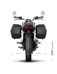 Support valises latérales Shad 3P SYSTEM Triumph 400 Speed 2