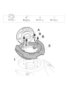 Bride Shad CLICK SYSTEM W014CS BMW 2