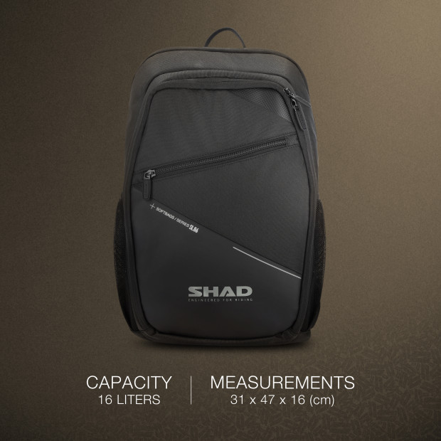 Sac à dos Shad SL86 Noir - 16 litres