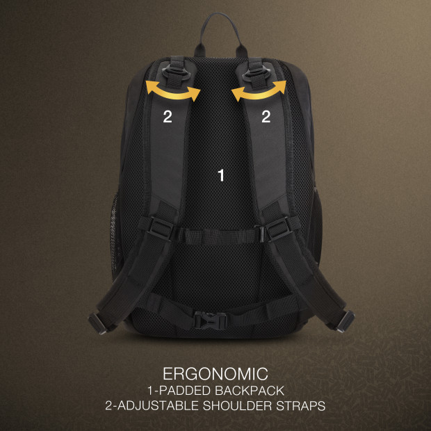 Sac à dos Shad SL86 Noir - 16 litres