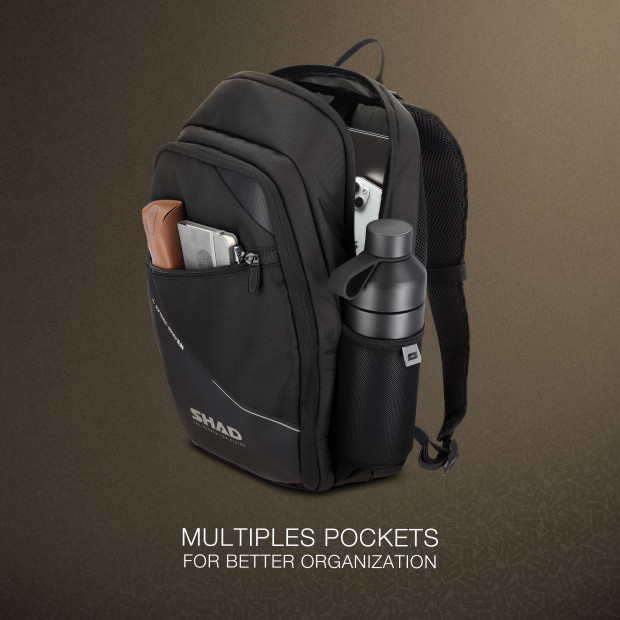 Sac à dos Shad SL86 Noir - 16 litres