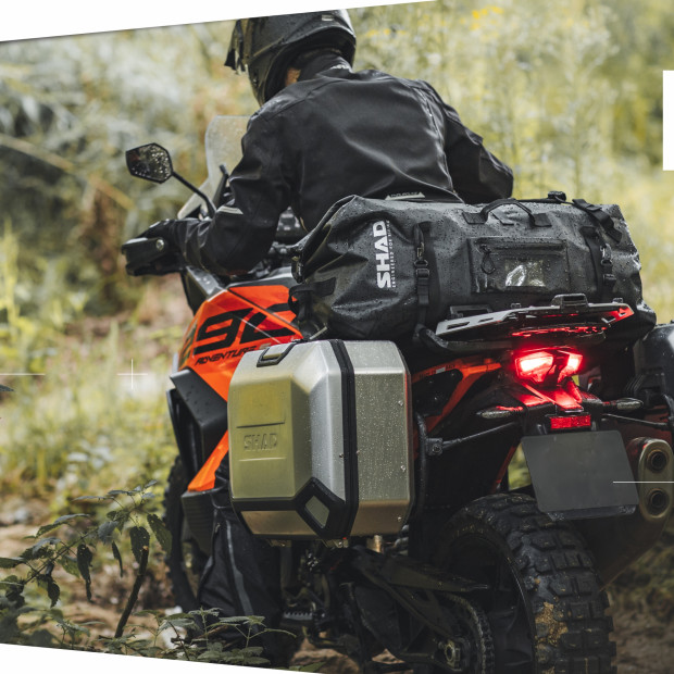 Sac arrière étanche Shad SW80 Noir - 80 litres