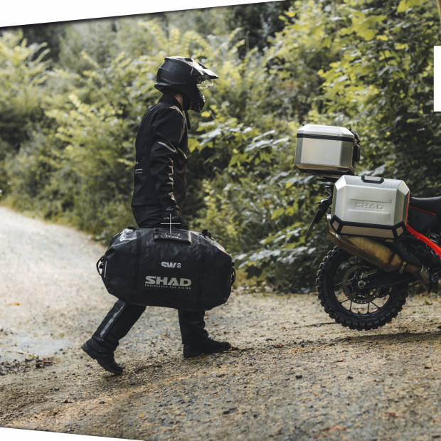 Sac arrière étanche Shad SW80 Noir - 80 litres