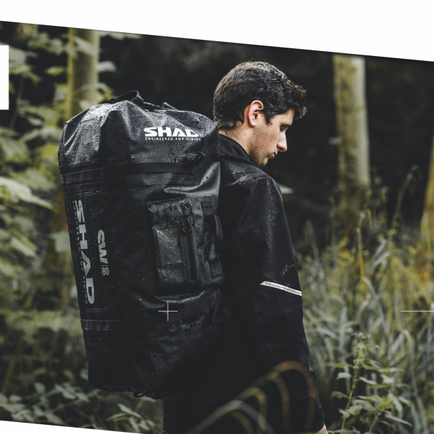 Sac arrière étanche Shad SW80 Noir - 80 litres