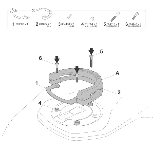 Bride Shad CLICK SYSTEM Y015CS Yamaha MT09
