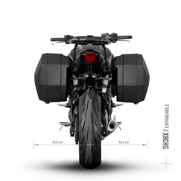 Support valises latérales Shad 3P SYSTEM Yamaha MT07