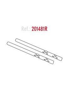 Jeu d'axes de couvercle Shad pour Top Case avant 40 ATV