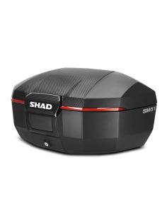Top Case moto Shad SH51 - Carbone