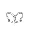 Sangles internes de rechange Shad pour valises latérales SH35 - SH36