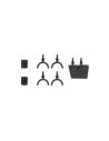 Jeu de caoutchouc Shad pour valises latérales SH38X