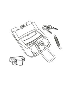 Mécanisme de fermeture Shad pour top case SH44