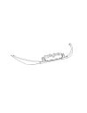 Réflecteurs Shad pour top case SH51 - Rouge