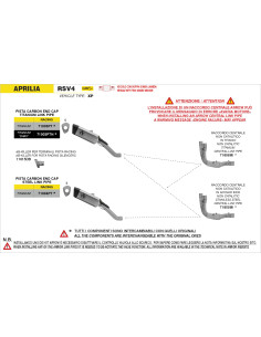 dB-Killer ARROW pour silencieux Pista diamètre 42mm - non homologué - YAMAHA / KAWASAKI / APRILIA / BMW 2