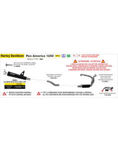 dB-Killer ARROW pour silencieux Rebel - non homologué - HARLEY-DAVIDSON PAN AMERICA 1250 2026 2