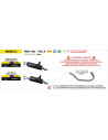 Collecteurs racing ARROW en inox - non homologués - BENELLI TRK 702 / 702X 2023-2026