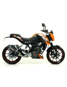 Raccord racing décatalysé ARROW pour collecteur origine - non homologué - KTM DUKE 125 2011-2016 - DUKE 200 2011-2014 2