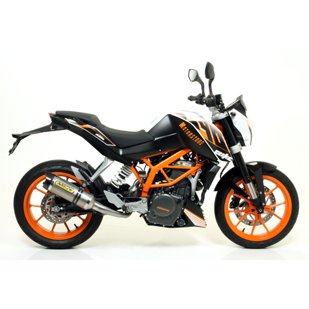 Raccord racing ARROW pour silencieux Thunder - non homologué - KTM DUKE 390 2013-2016