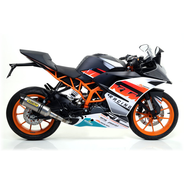 Raccord racing ARROW pour silencieux Thunder - non homologué - KTM RC 125 - RC 390 2015-2016