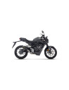 Ligne complète racing ARROW avec silencieux X-Kone en alu noir avec embout carbone - non homologuée - HONDA CB 125 R 2024-2026