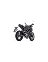 Ligne complète racing ARROW avec silencieux X-Kone en alu noir avec embout carbone - non homologuée - HONDA CB 125 R 2024-2026
