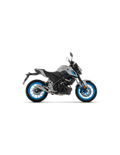 Ligne d'échappement complète ARROW avec silencieux Pro-Race Nichrom en titane noir avec embout inox - non homologuée - YAMAHA