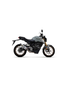 Ligne complète ARROW avec silencieux Thunder en aluminium avec embout carbone - homologuée CE - HONDA CB 125 R 2021-2024