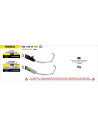 Ligne complète ARROW avec silencieux Thunder en aluminium avec embout carbone - homologuée CE - HONDA CB 125 R 2021-2024