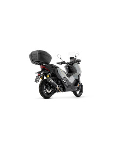 Ligne d'échappement complète racing ARROW avec silencieux Urban en aluminium noir avec embout carbone - non homologuée - HONDA 2