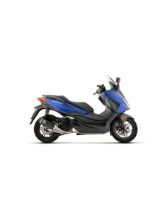 Ligne complète racing ARROW silencieux Urban en alu noir avec embout inox noir - non homologuée - HONDA FORZA 125 2025-2026