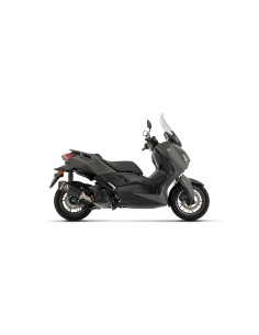 Ligne complète racing ARROW avec silencieux Urban en alu noir avec embout inox noir - non homologuée - YAMAHA (réf. 53057ANN)