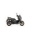 Ligne complète racing ARROW silencieux Urban en alu noir avec embout inox noir - non homologuée - YAMAHA NMAX 155 2025-2026