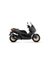 Ligne complète ARROW avec silencieux Urban en aluminium noir avec embout inox noir - homologuée CE - YAMAHA XMAX 125 2021-2024