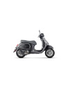 Ligne d'échappement complète ARROW avec silencieux Urban en aluminium noir avec embout inox - homologuée CE - PIAGGIO