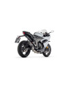 Ligne complète racing ARROW silencieux Veloce en alu noir avec embout carbone - non homologuée - TRIUMPH DAYTONA 660 2024-2026