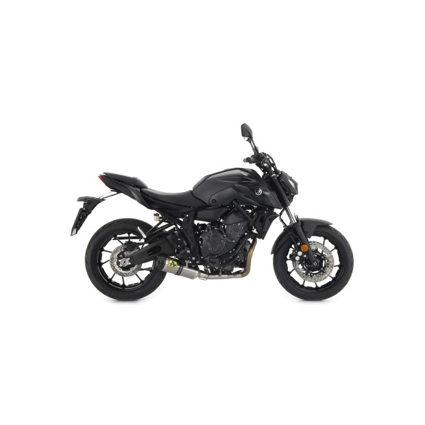 Ligne d'échappement complète racing ARROW avec silencieux Pro-Race en titane - non homologuée - YAMAHA MT-07 2021-2024