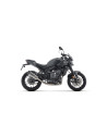Ligne complète racing ARROW silencieux Indy Race EVO en alu noir avec embout carbone - non homologuée - YAMAHA MT-07 2025-2026