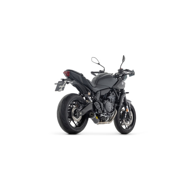 Ligne complète racing ARROW avec silencieux Thunder en titane avec embout carbone - non homologuée - YAMAHA MT-07 2025-2026