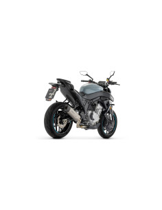 Ligne complète racing ARROW avec silencieux Indy Race EVO en aluminium noir avec embout carbone - non homologuée - CF MOTO 2