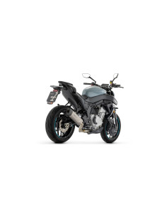 Ligne d'échappement complète racing ARROW avec silencieux Indy Race EVO en titane avec embout carbone - non homologuée - CF MOTO 2