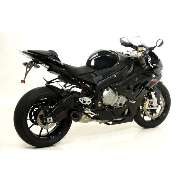 Ligne d'échappement complète ARROW COMPETITION en titane avec embout carbone - non homologuée - BMW S 1000 RR 2009-2014
