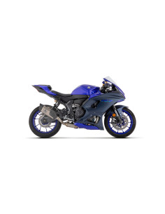 Ligne complète ARROW COMPETITION en titane avec embout carbone - non homologuée - YAMAHA YZF R7 2021-2024 (réf. 71232PTZ)
