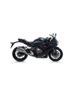 Ligne d'échappement complète ARROW avec silencieux Pro-Race en titane - homologuée CE - HONDA CB 650 R - CBR 650 R 2019-2023