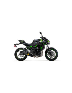 Ligne complète ARROW Indy Race en aluminium noir avec embout carbone - homologuée CE - KAWASAKI NINJA 650 - Z 650 2021-2023