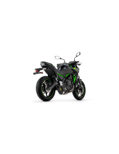 Ligne complète ARROW Indy Race en aluminium noir avec embout carbone - homologuée CE - KAWASAKI NINJA 650 - Z 650 2021-2023 2